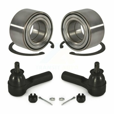 TRANSIT AUTO Front Wheel Bearing And Tie Rod End Kit For Ford Escape Mercury Mariner Mazda Tribute K77-100023